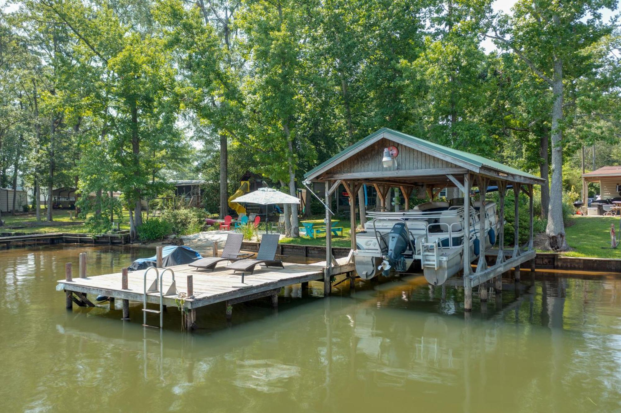Lake Sinclair Crooked Creek Cottage With Fire Pit! Eatonton Exterior foto